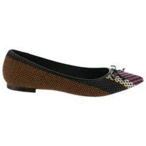 NWT MARC FISHER WOVEN APALA2 TEXTURE FLATS 5.5M - Picture 1 of 6